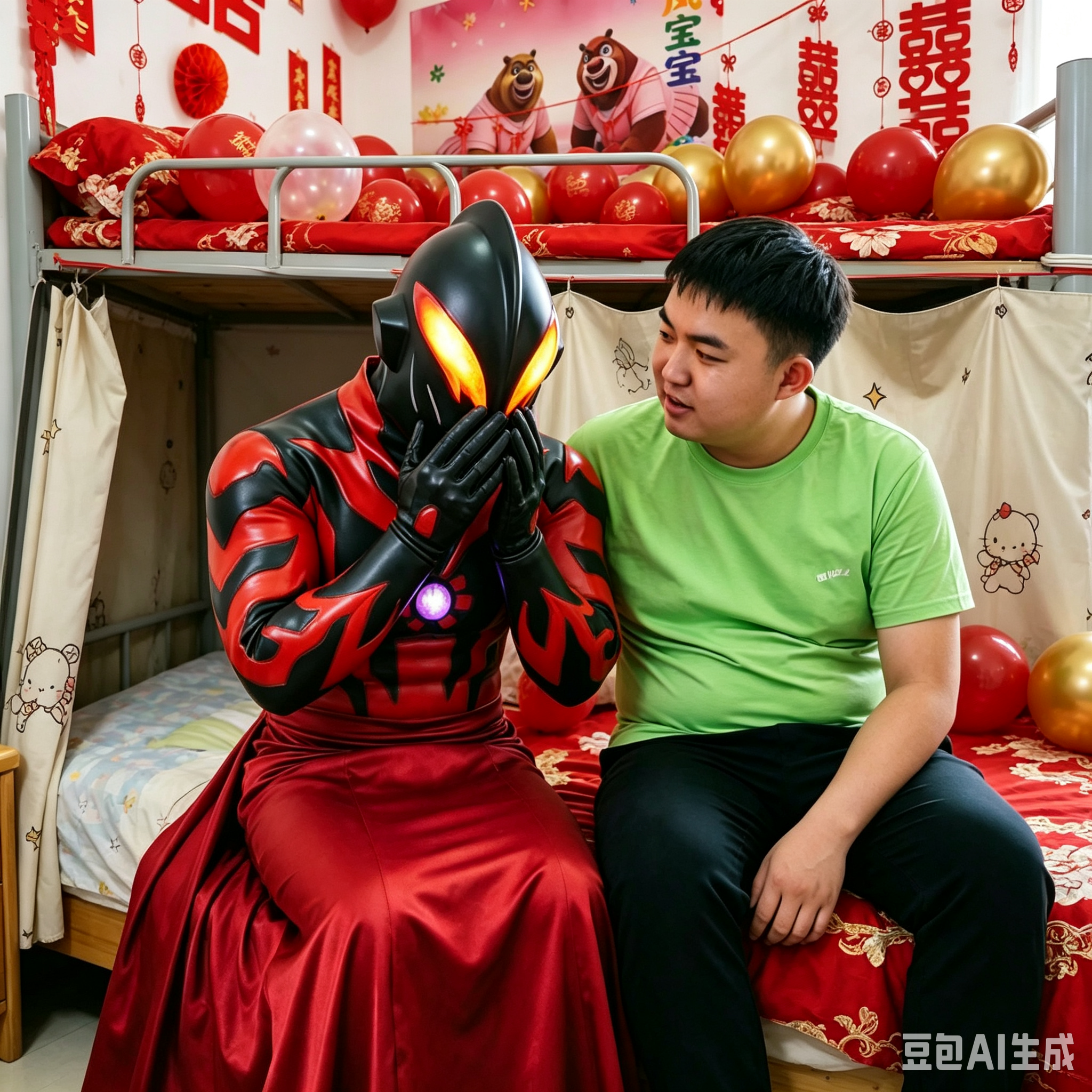 赛博婚礼另一张